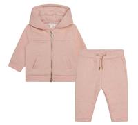 Chloé Girls Pink Ebroidered Floral Tracksuit-3 Years
