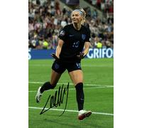 Chloe Kelly - England Lionesses - Euro 2025 Football Signed 12x8 Inch Montage Photo With Print Pre-Printed Signature That Would Make A Great Autograph Fan Gift