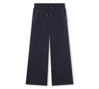 Chloé Kids drawstring cotton track pants - Blue 4-6-10-12