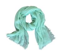 Chloe & Lex Insect Shield Technology Lightweight Scarf - Insect Repellent Clothing for Women, Aqua, 38" x 70"