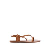Chloe Matilda Leather Sandals - Brown - 38 (IT38/ UK5)