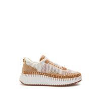 Chloe Nama Panelled Knitted Sneakers - Beige - 36 (IT36 / UK3)