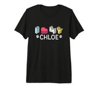 Chloe Personalized Dog Name Chloe Pet Lover Premium T-Shirt