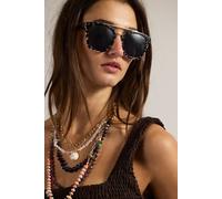 Chloe Polarized Aviator Sunglasses at Free People in Black Tort - female