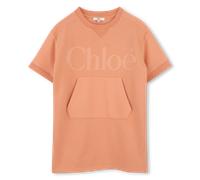 Chloe - Short Sleeve Dress - Apricot - Girl - 5 Years