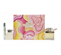 CHLOÉ SIGNATURE GIFT SET 75ML EDP + 100ML BODY LOTION + 10ML EDP - WOMEN'S. NEW