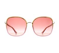 Chloe Women's Square Yellow to Pink Crystal Fade & Gold Pink Gradient CH0031S Franky Chloe Yellow One Size