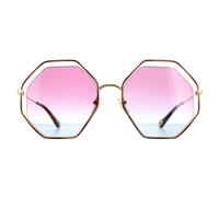 Chloe Sunglasses CH0045S 003 Gold Blue Pink Gradient