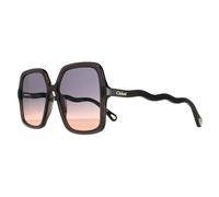 Chloe Sunglasses CH0086S Zelie 001 Grey Blue Gradient
