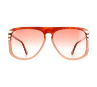 Chloe Sunglasses CH0104S 006 Shiny Blonde Havana Orange Gradient