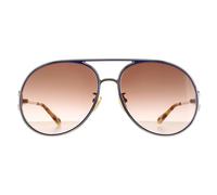 Chloe Sunglasses CH0145S 002 Gold Havana Green Gradient