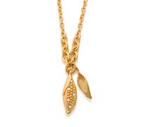 Chloe The Chloé Corn Pendant Necklace - Gold - One Size