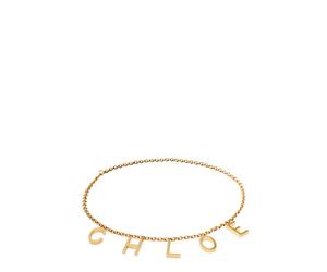 Chloe The Chloé Letters Belt - Gold - One Size