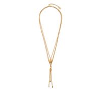 Chloe The Chloé Mini Paddington Layered Charm Necklace - Gold - One Size