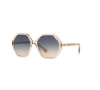 Chloé Unisex Sunglass CC0004S - Frame color: Pink, Lens color: Green Gradient