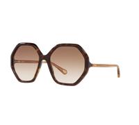 Chloé Unisex Sunglass CH0008S - Frame color: Black, Lens color: Brown Gradient