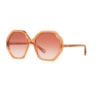Chloé Unisex Sunglass CH0008S - Frame color: Orange, Lens color: Orange Gradient
