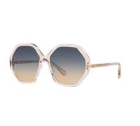 Chloé Unisex Sunglass CH0008S - Frame color: Pink, Lens color: Green Gradient