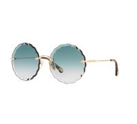 Chloé Unisex Sunglass CH0047S - Frame color: Brown, Lens color: Blue Gradient