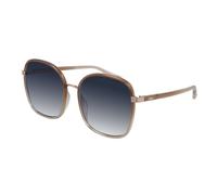 Chloé Woman CH0031S 001 Sunglasses Injected Orange Blue Squared Shaded