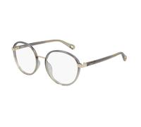 Chloé Woman CH0033O 002 Optical frames Injected Grey Transparent Round
