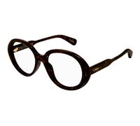 Chloé Woman CH0221O 002 Optical frames Acetate Havana Transparent Round