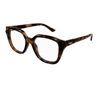 Chloé Woman CH0293O 002 Optical frames Acetate Havana Transparent Squared