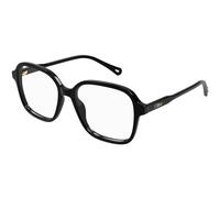 Chloé Woman CH0313O 001 Optical frames Acetate Black Transparent Squared