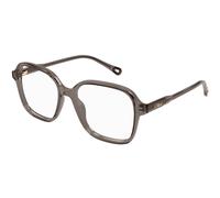 Chloé Woman CH0313O 003 Optical frames Acetate Grey Transparent Squared
