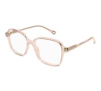 Chloé Woman CH0313O 005 Optical frames Acetate Pink Transparent Squared