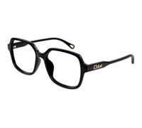 Chloé Woman Chloé CH0277OA 001 Optical frames Acetate Black Transparent Squared