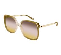 Chloé Woman Chloé CH0286S 008 Sunglasses Acetate Beige Pink Squared