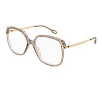 Chloé Woman Chloé CH0287O 004 Optical frames Acetate Brown Transparent Squared