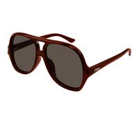 Chloé Woman Chloé CH0289S 002 Sunglasses Acetate Brown Brown Pilot