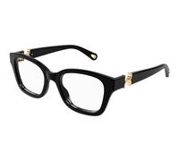 Chloé Woman Chloé CH0305O 005 Optical frames Acetate Black Transparent Squared