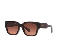 Chloé Woman Sunglass CH0190S - Frame color: Tortoise, Lens color: Copper