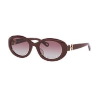 Chloé Woman Sunglass CH0323SK - Frame color: Red, Lens color: Grey Gradient