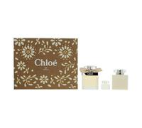 Chloé Womens Chloe Eau De Parfum 75ml, Body Lotion 100ml + Eau De 5ml Gift Set - Rose - One Size