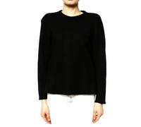Chloé Women's Iconic Crewneck Washed Wool Jersey Zip Pullover Sweater 42
