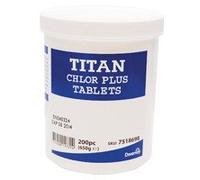Chlor Plus Chlorine Tab, Pack of 200