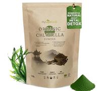 Chlorella Powder | Organic | 1kg | Cracked Cell Wall | Energy & Natural Detox | High in Vitamin A, B12 & Iron | MySuperfoods