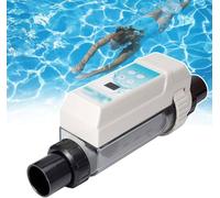 Chlorine Generator for Saltwater Pools, Automatic Salt Water Chlorination System for Spas and Hot Tubs, 8g/h Chlorine Production, Easy Installation