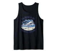 Chlorine Ironic Saying Professional Swimmer Sports Tank Top