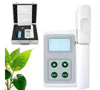 Chlorophyll Analyzer, Portable SPAD Tester for Plant Nutrient Measurement, Leaf Temperature & Humidity, USB Data Export to Excel for Farming and Scientific Studies