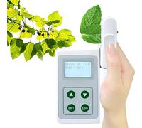 Chlorophyll Meter Analyzer for Plant Leaf Testing, Nitrogen & Moisture Measurement, Range 0.0-99.9 SPAD, 16GB Data Storage for Precise Monitoring
