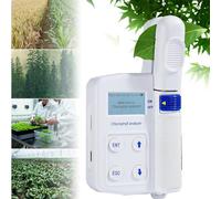 Chlorophyll Meter, High Precision 0.0-99.9 SPAD, Fast 0.8s Measurement, 16GB Storage for Plant Chlorophyll Content Analysis