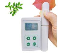 Chlorophyll Meter, Portable Plant Nutrient Tester, LCD Screen Leaf Analyzer for Rapid Measurement and Data Storage in Agriculture and Gardening