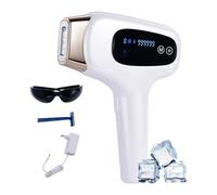 Chmentnanza IPL Laser Hair Removal Device with Ice Cooling System, 19J High Energy Painless Hair Remover for Women Men, 9 Adjustable Levels & Auto/Manual Modes for Full Body Bikini Line Armpits Legs