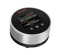 CHNADKS Radon Detector, Audible & Visual Alarm, LCD Color Display, Long-Term Radon Concentration Monitoring for Home Basement, pCi/L or Bq/m³