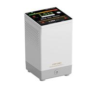 CHNADKS RM-73 Radon Detector, Audible & Visual Alarm, Touchscreen LCD Color Display, Long-Term Radon Concentration Monitoring for Home Basement, Bq/m³ or pCi/L